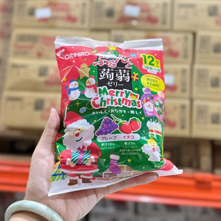  Thạch Rau Câu Trái Cây Orihiro Nhật Bản ⚡ Thạch Phiên Bản Giáng Sinh ⚡ HẤP DẪN 