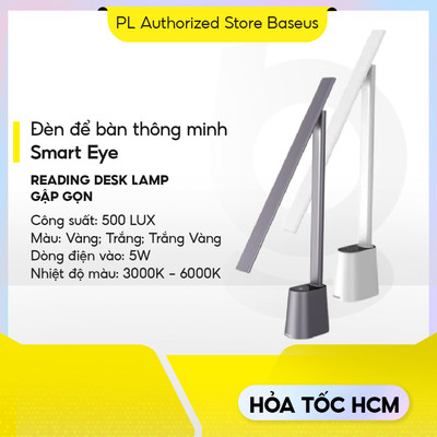 Đèn để bàn thông minh Baseus Smart Eye Series Charging Folding Reading Desk Lamp
