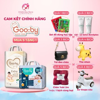  Tã bỉm Gooby Premium - Chuyên gia bỉm đêm chống trào đến 12h full size cho bé. Childs day store 