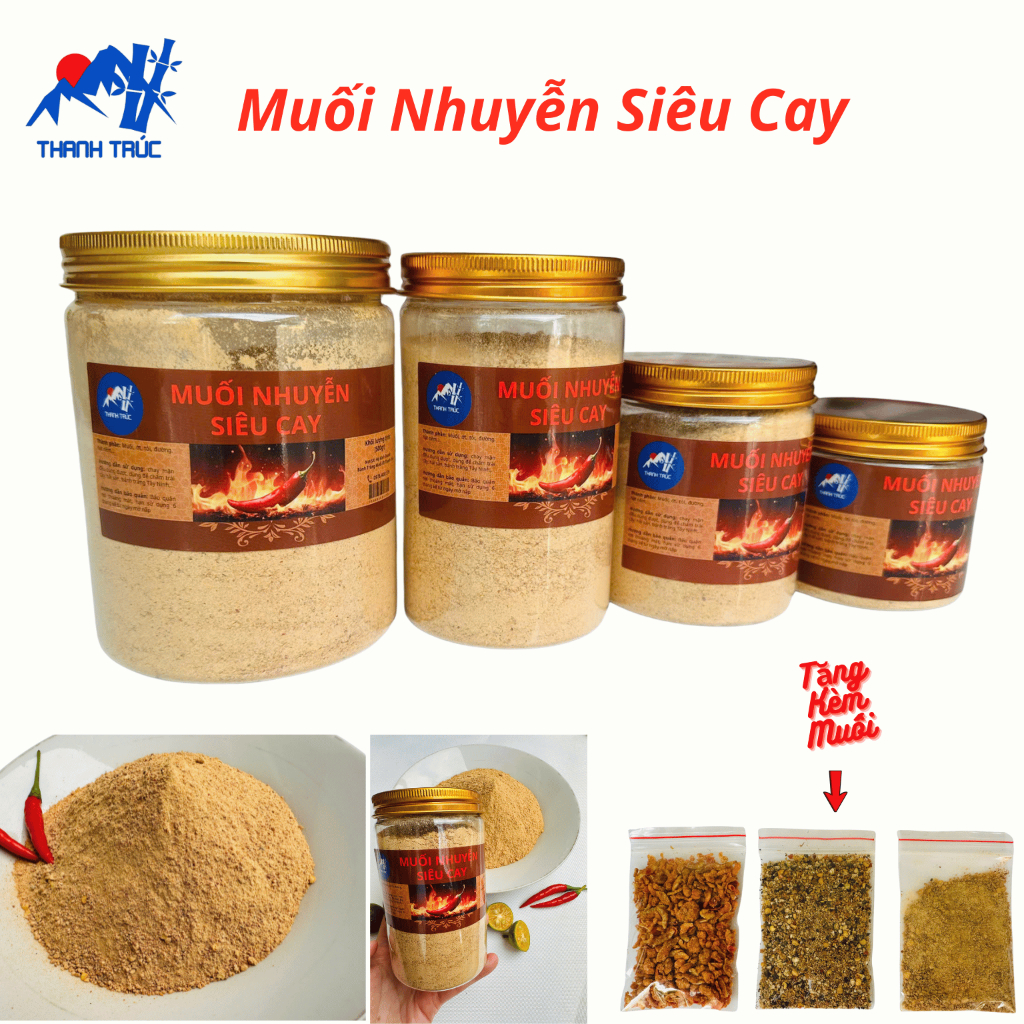 Muối Nhuyễn Siêu Cay-Thanh Trúc(250gr)