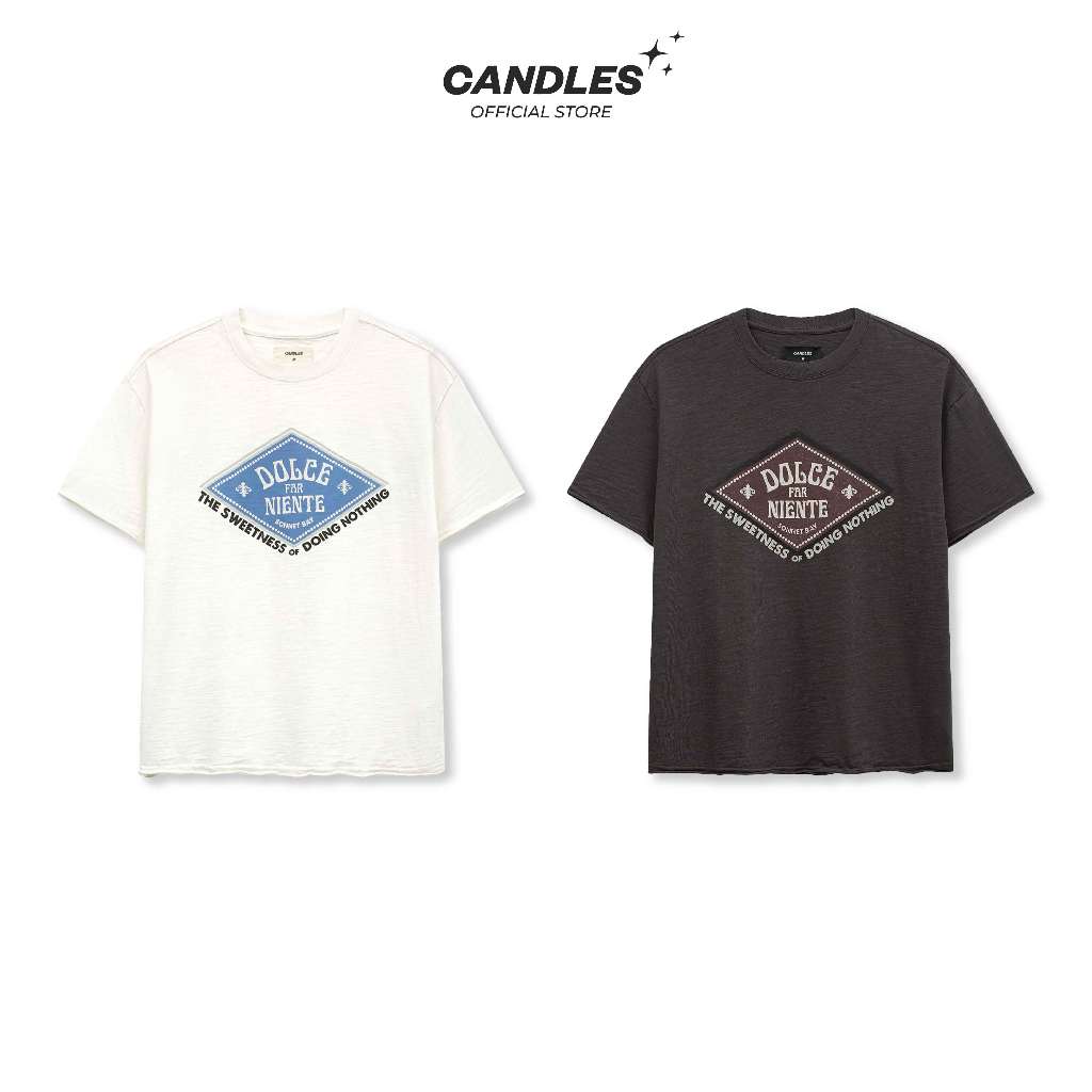 Áo Thun Candles Mosaic Logo Oversized Tee Unisex
