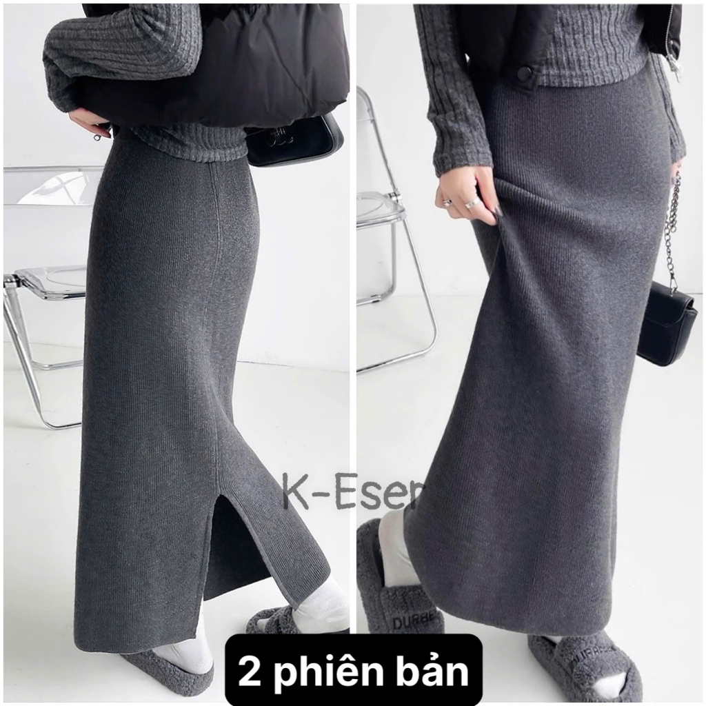 Top 9 Chân Váy Len Dáng Dài Thời Thượng Cho Mùa Đông