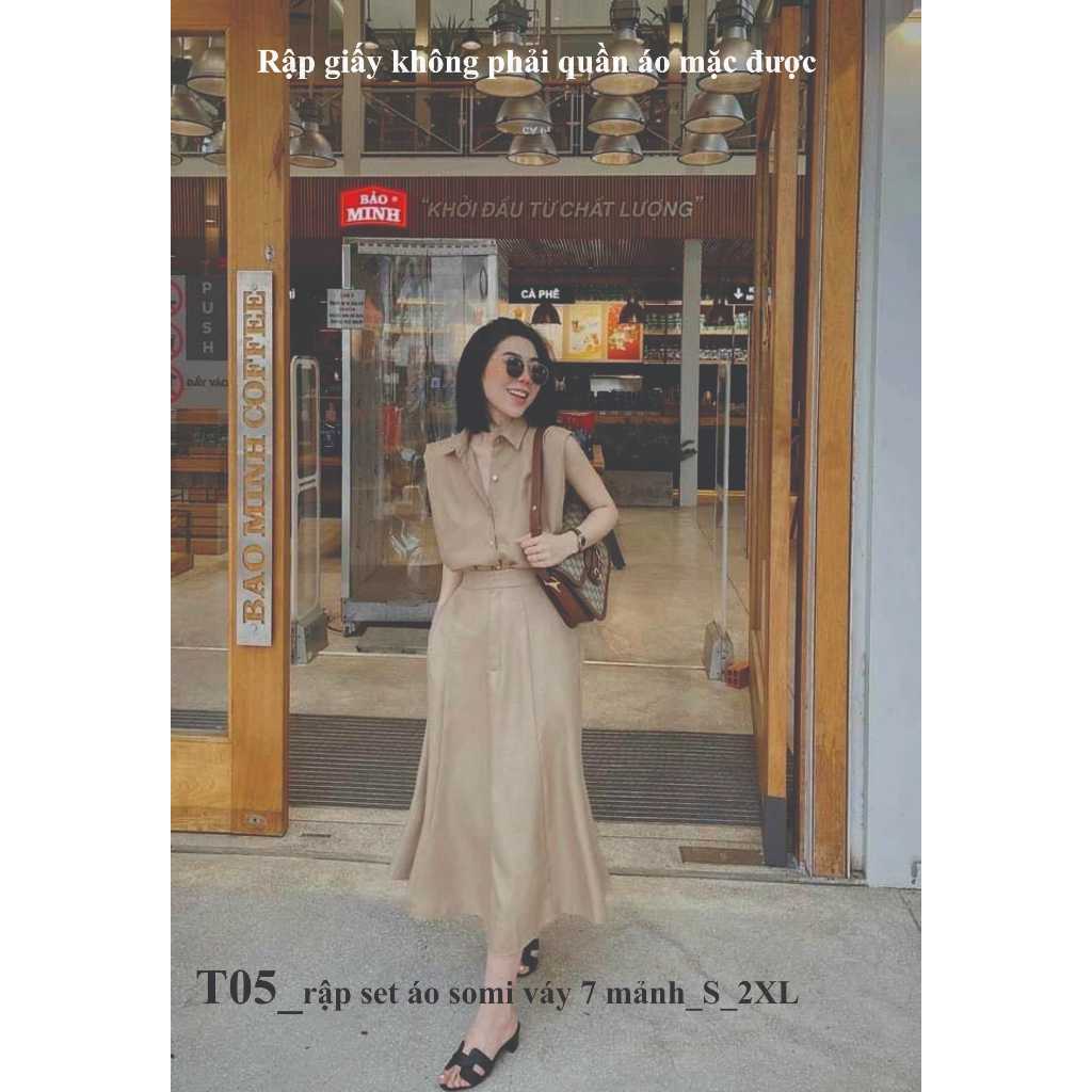 Rập giấy mã T05(rập váy áo)