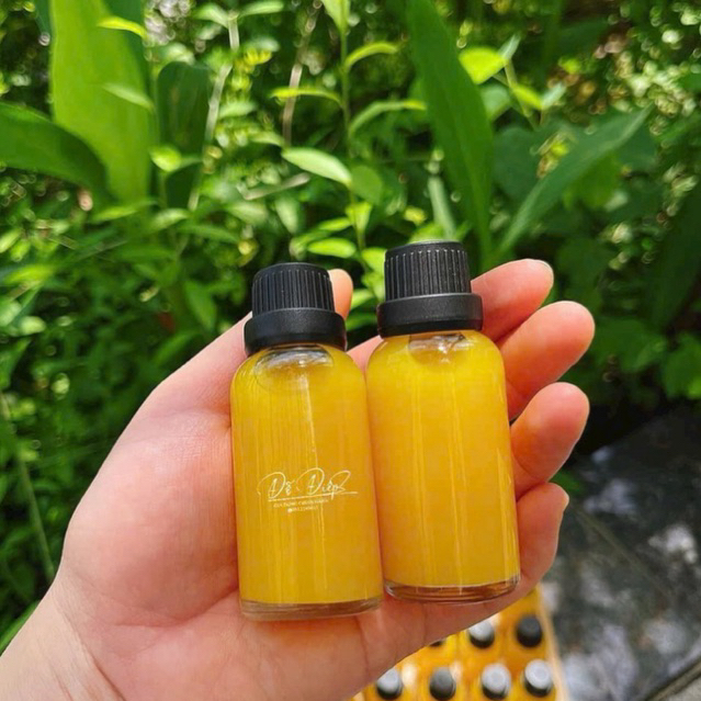 Chai lọ thủy tinh đựng Ginger Shot loại 30ml-50ml trong nắp nhựa phư hợp chứa ginger shot, tinh dầu,
