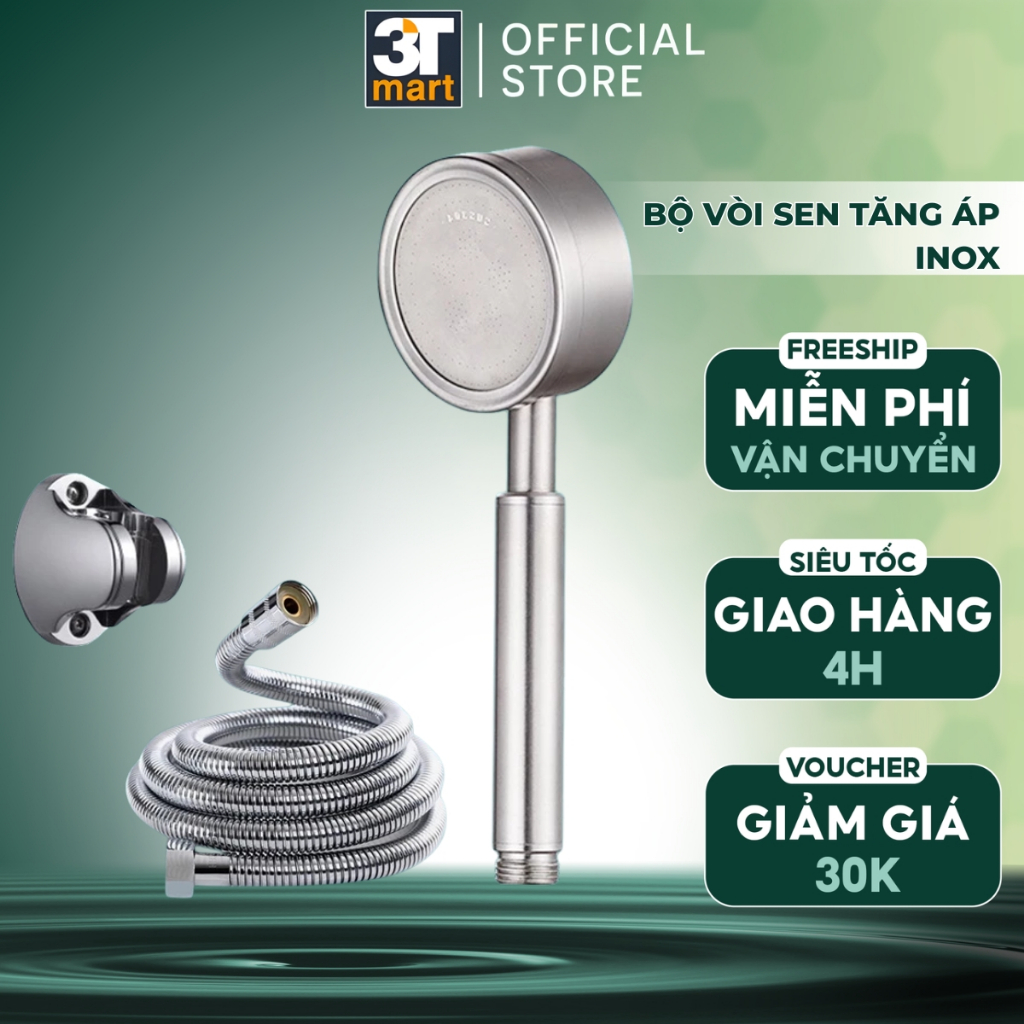 Bộ vòi sen tăng áp C'MON TS-01