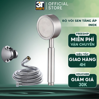 Bộ vòi sen tăng áp C'MON TS-01