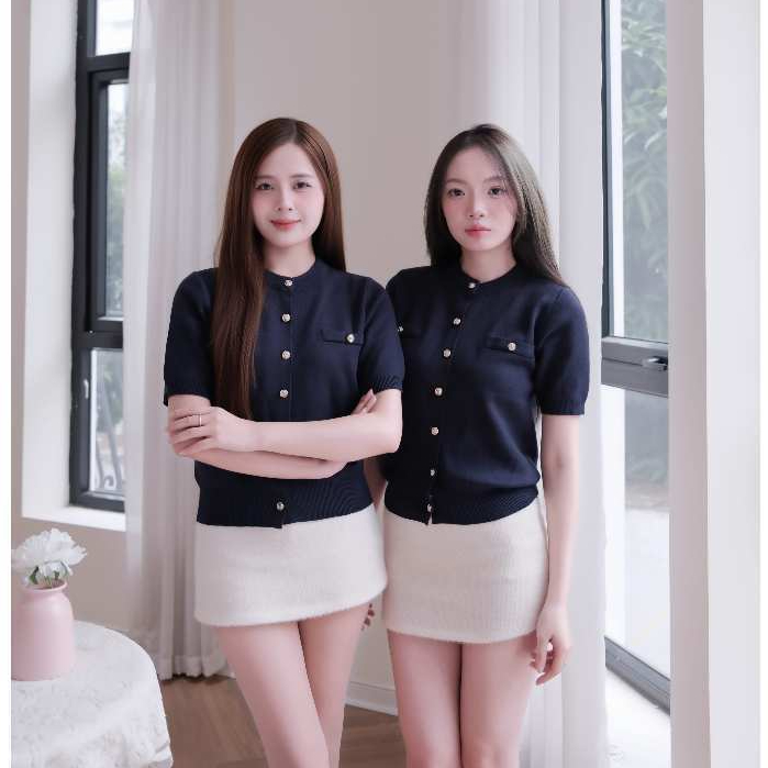 Ao len dệt kim siêu sang chảnh, Áo len cao cấp hồng pastel - Áo Len Siêu Đẹp Siêu HOTHIT Dễ Phối đồ 