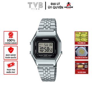 Đồng hồ nữ dây kim loại casio chính hãng la680wa-1df