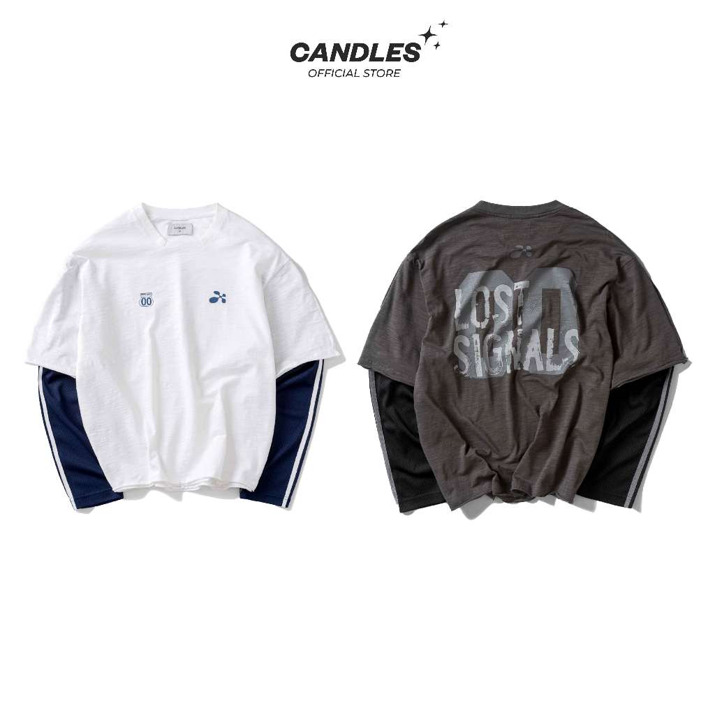 Áo Thun Dài Tay Candles Flequency Longsleeve Unisex