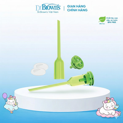 Bộ phụ kiện bình sữa Dr.Brown’s tuỳ chọn cổ hẹp 250ml dòng option Plus