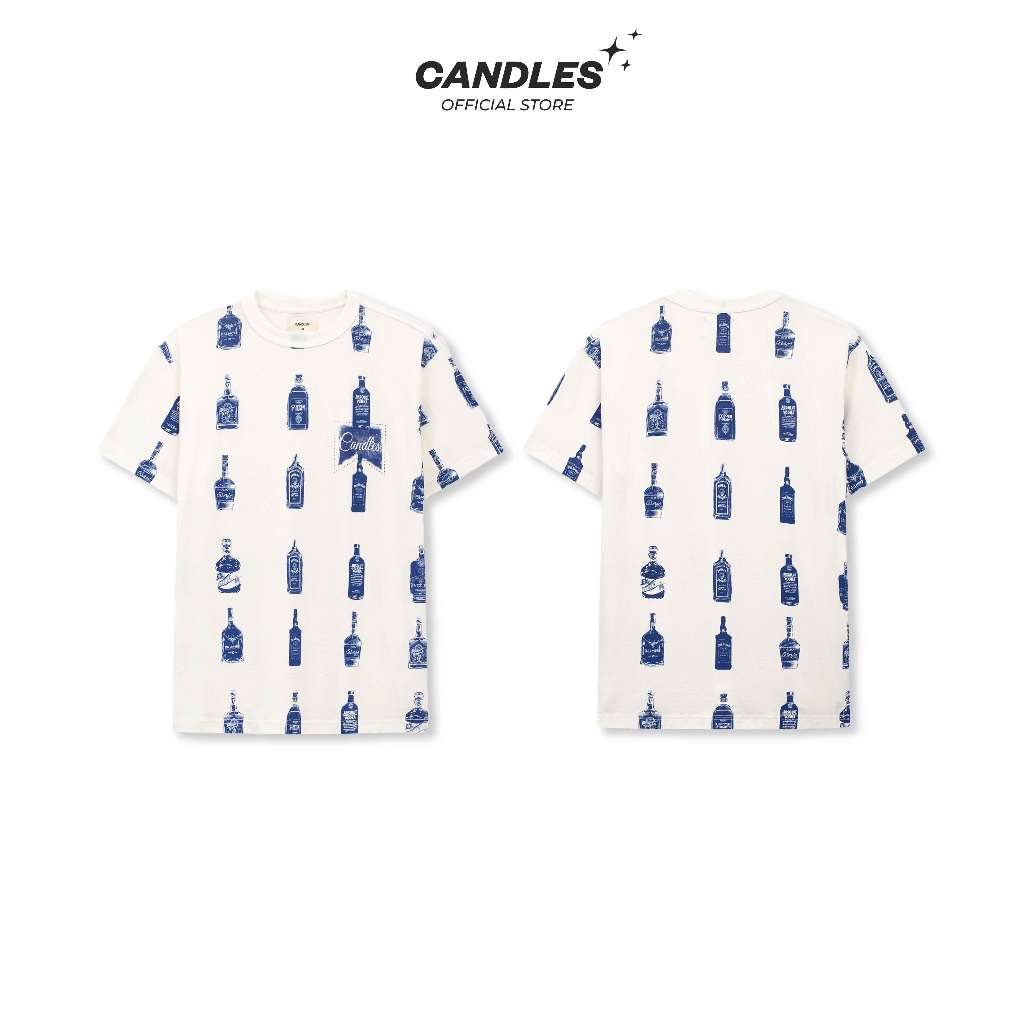 Áo Thun Candles Alcohol Oversize Tee Unisex