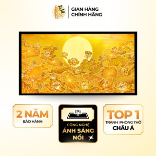  Đèn Thờ Tranh Trúc Chỉ In Ngang Hoa Sen TỪ TÂM Trang Trí Bàn Thờ Phật Gia Tiên Làm Đèn Hào Quang Sau Tượng Phật Quan Âm 