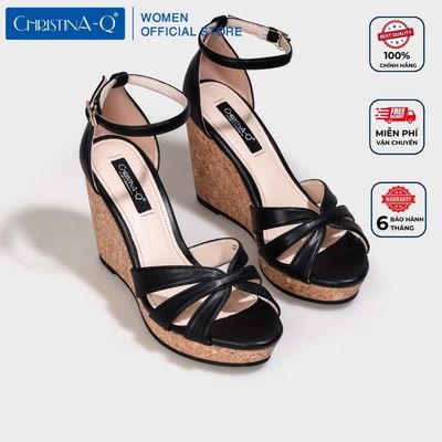 Giày Sandals Nữ Đế Xuồng CHRISTINA-Q XDX149