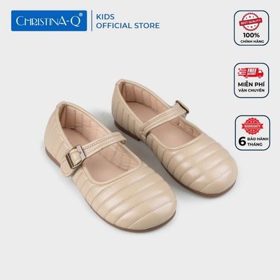 Giày Búp Bê Nữ Mũi Tròn CHRISTINA-Q GBB202H