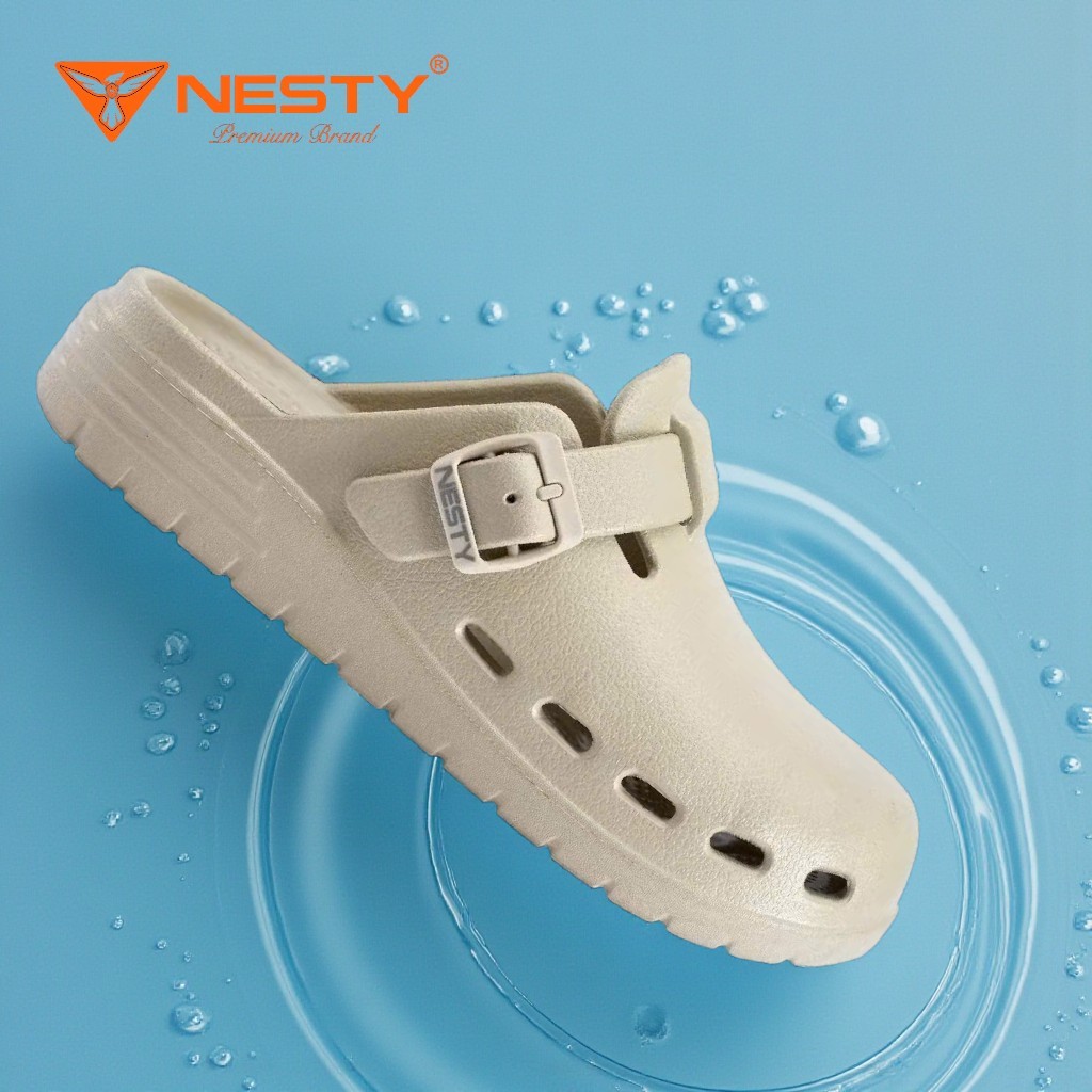 [NE29] Dép Sục Lười Unisex NESTY - EVA Nguyên Khối, Nhẹ Êm Ái, Thoáng Khí, Chống Trượt, Đi Hằng Ngày