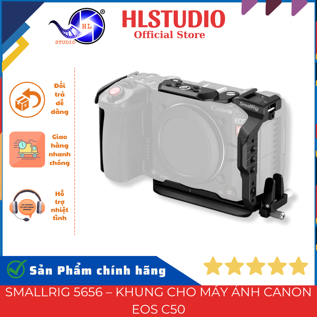 SmallRig Cage Canon EOS C50 5656 174.2×106.2×65.8mm 200g — SmallRig (HL Studio)