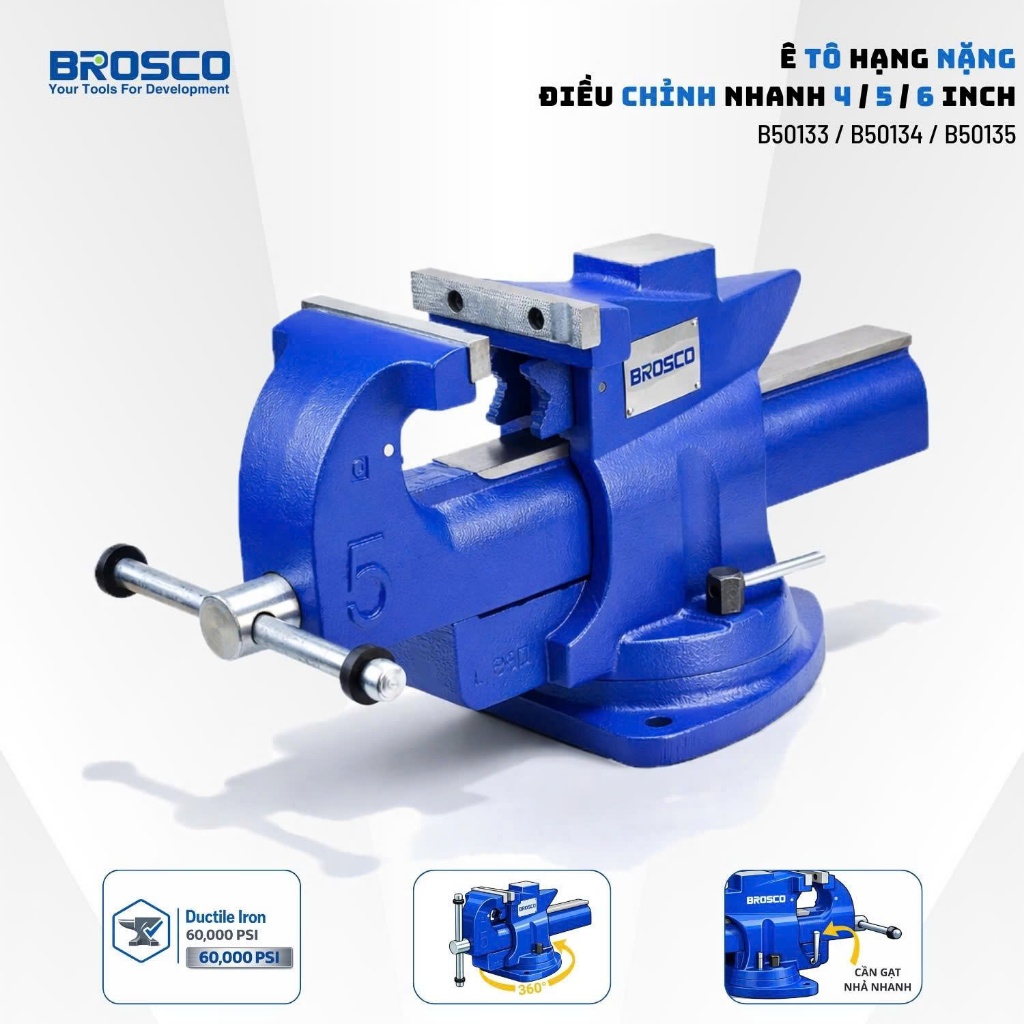 Ê Tô Hạng Nặng ĐIỀU CHỈNH NHANH Brosco