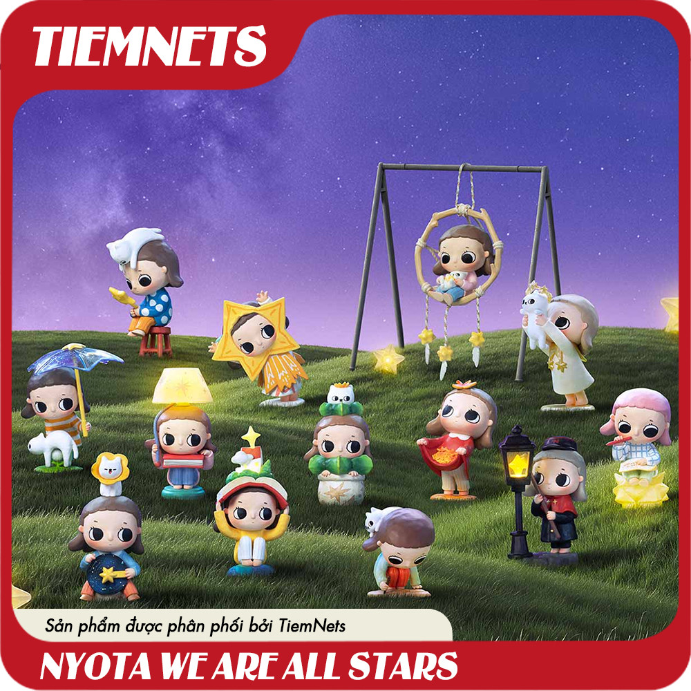 MÔ HÌNH BLIND BOX NYOTA'S WE ARE ALL STARS - CHÍNH HÃNG POPMART