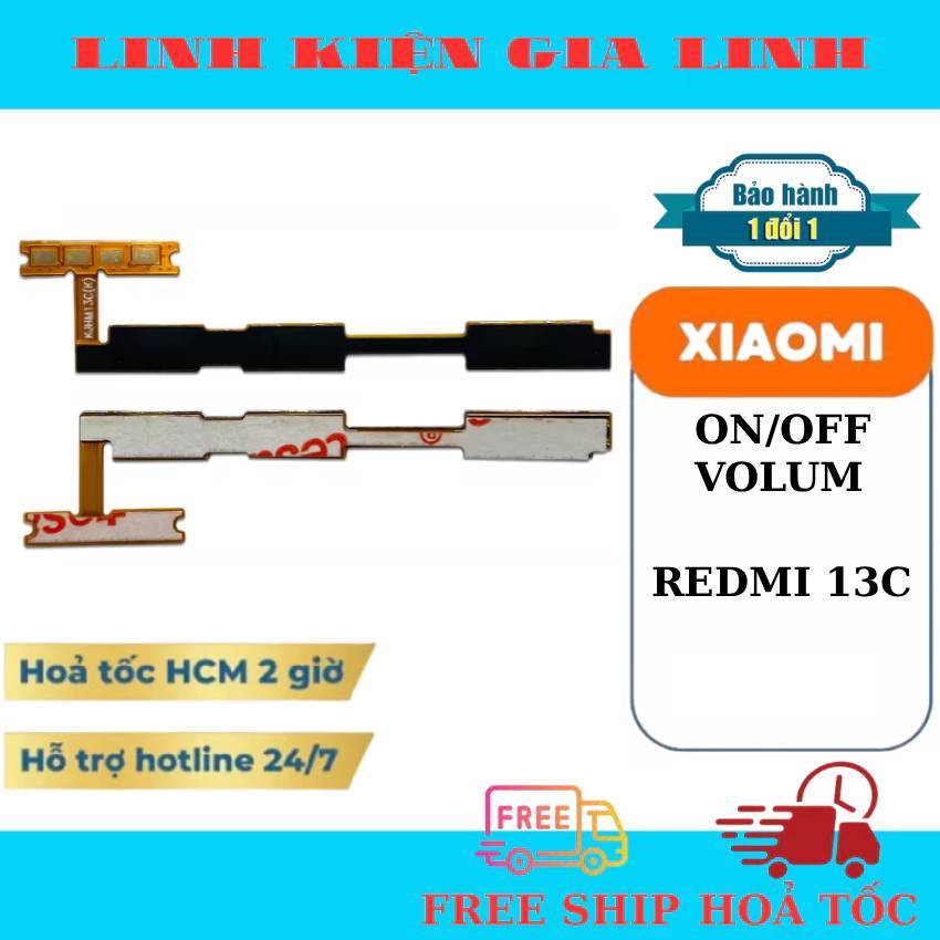 Dây Nút Nguồn ON/OFF + Âm Lượng VOLUM Xiaomi REDMI 13C / Redmi 13c