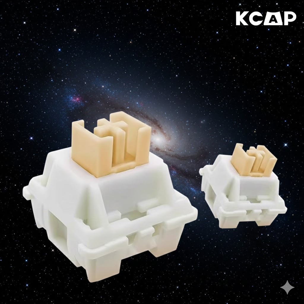 Switch Gateron Cream Yellow Pro Silent | KCRAFT - World of keycaps