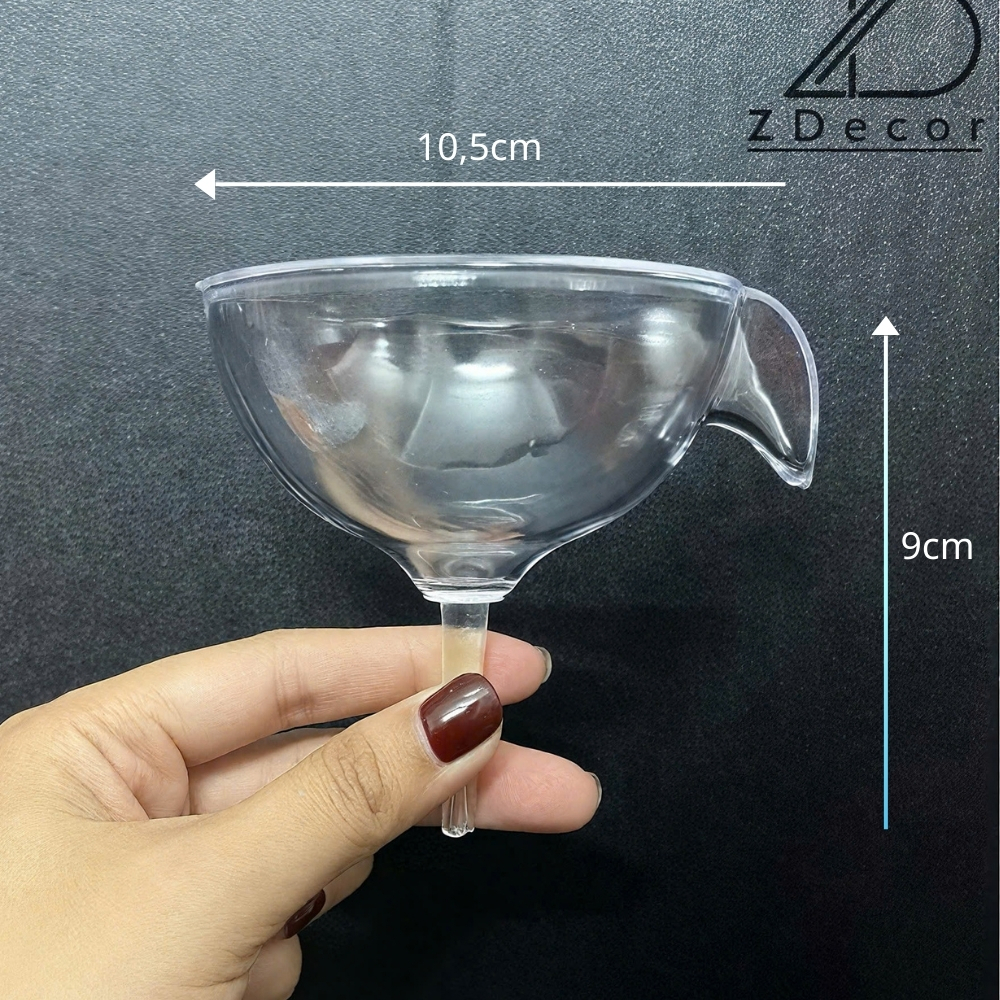 Ly mỏ vịt, ly một vòi xếp tháp ly đám cưới, Zdecor