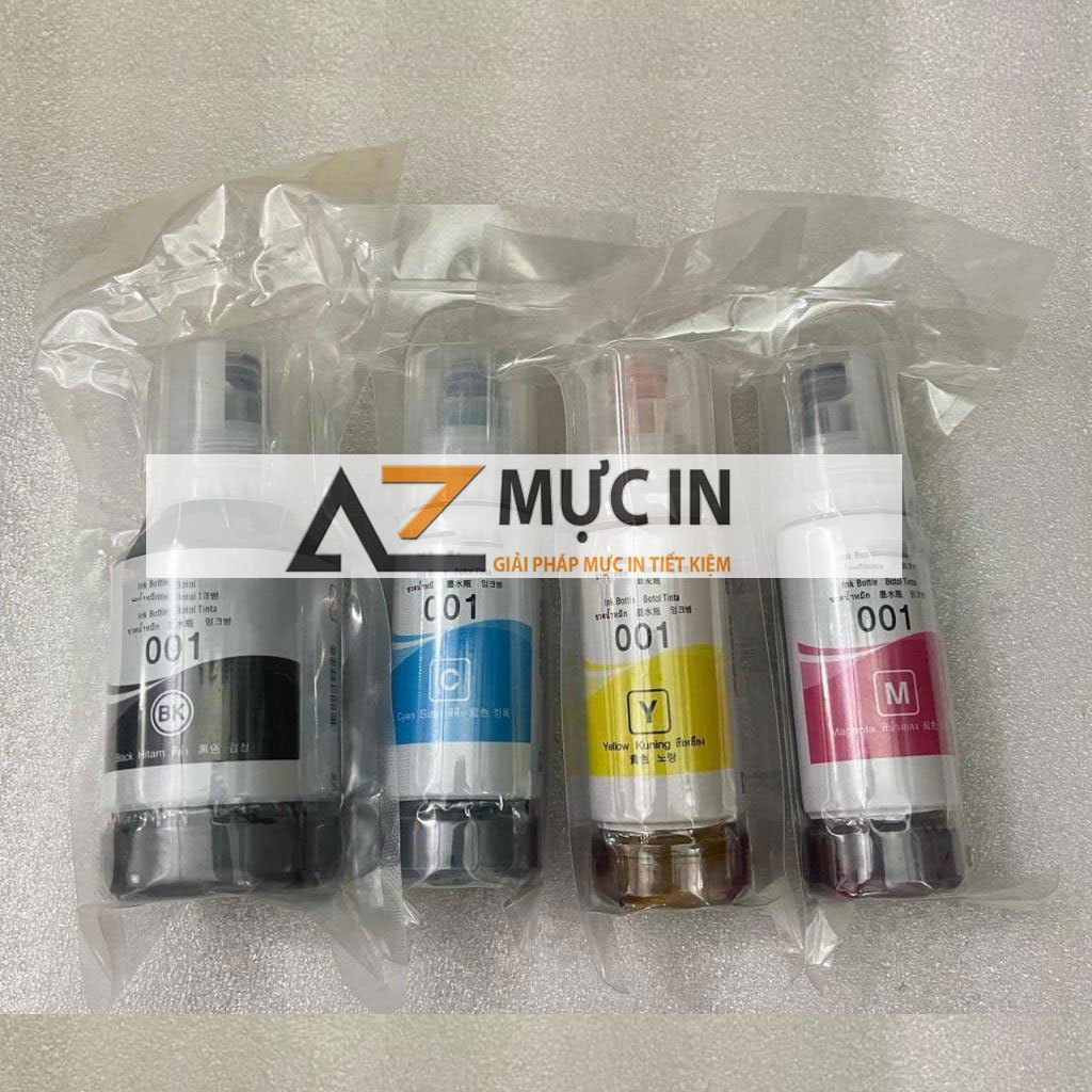 Mực in 001 không hộp cho máy Epson L4150 l4160 L6160 L6170 L6190 L6290 L14150