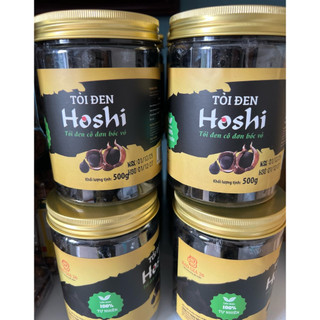 Tỏi đen Sơn La sạch vỏ Hoshi Hộp khối lượng 500gr