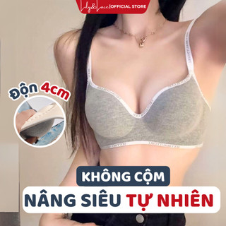  Áo Lót Nữ Nâng Ngực Đệm Dày 4cm Nâng Ngực Tạo Khe Không Gọng Áo Bra Nữ Độn Ngực BRA04 