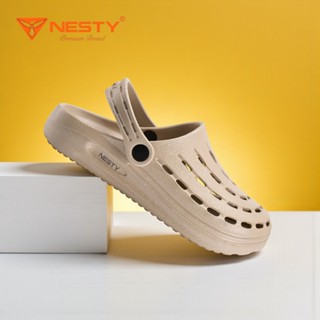   NE23 -Tặng Charm 3D  Dép Sục Nam Nữ Unisex NESTY Hot Trend - Chất Liệu EVA Siêu Nhẹ Êm Chân Chống Trượt 