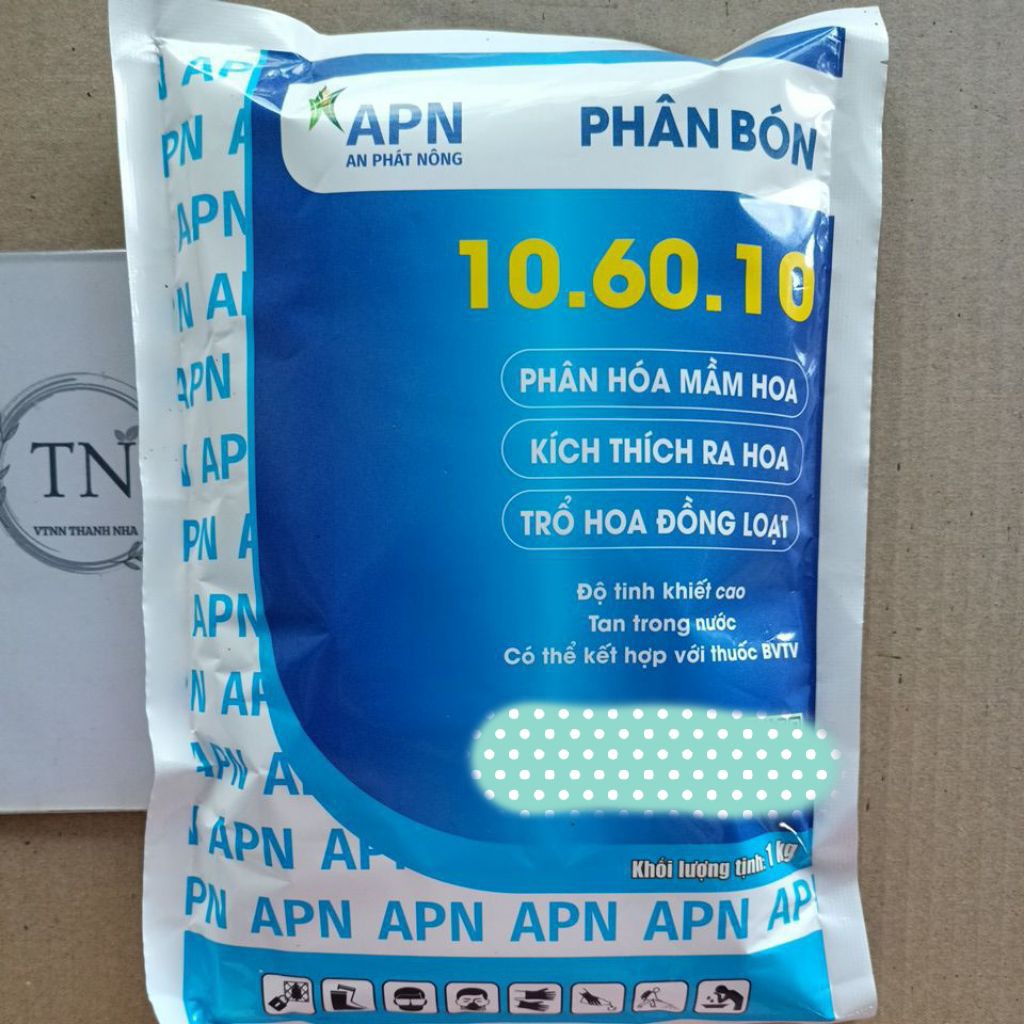 Phân Bón 10-60-10 gói 1Kg APN An Phát Nông