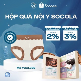  Hộp Quà Nội Y CHOCOLATE Vải Tencel 60S Cao Cấp Kháng Khuẩn 100A Thoáng Khí Mềm Mịn SCL888 
