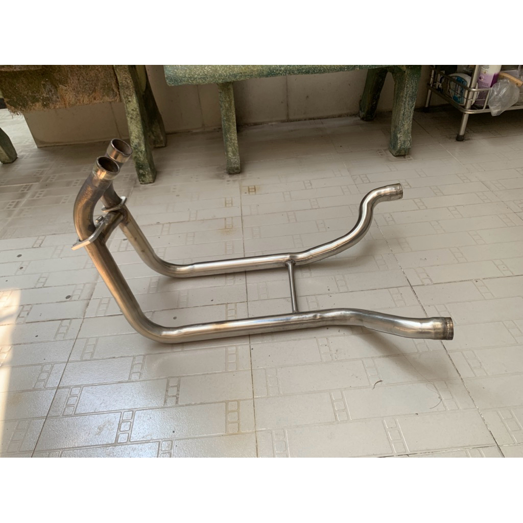 cổ pô đã qua sử dụng (2000km) rebel 500 chia 2 pô 2 bên