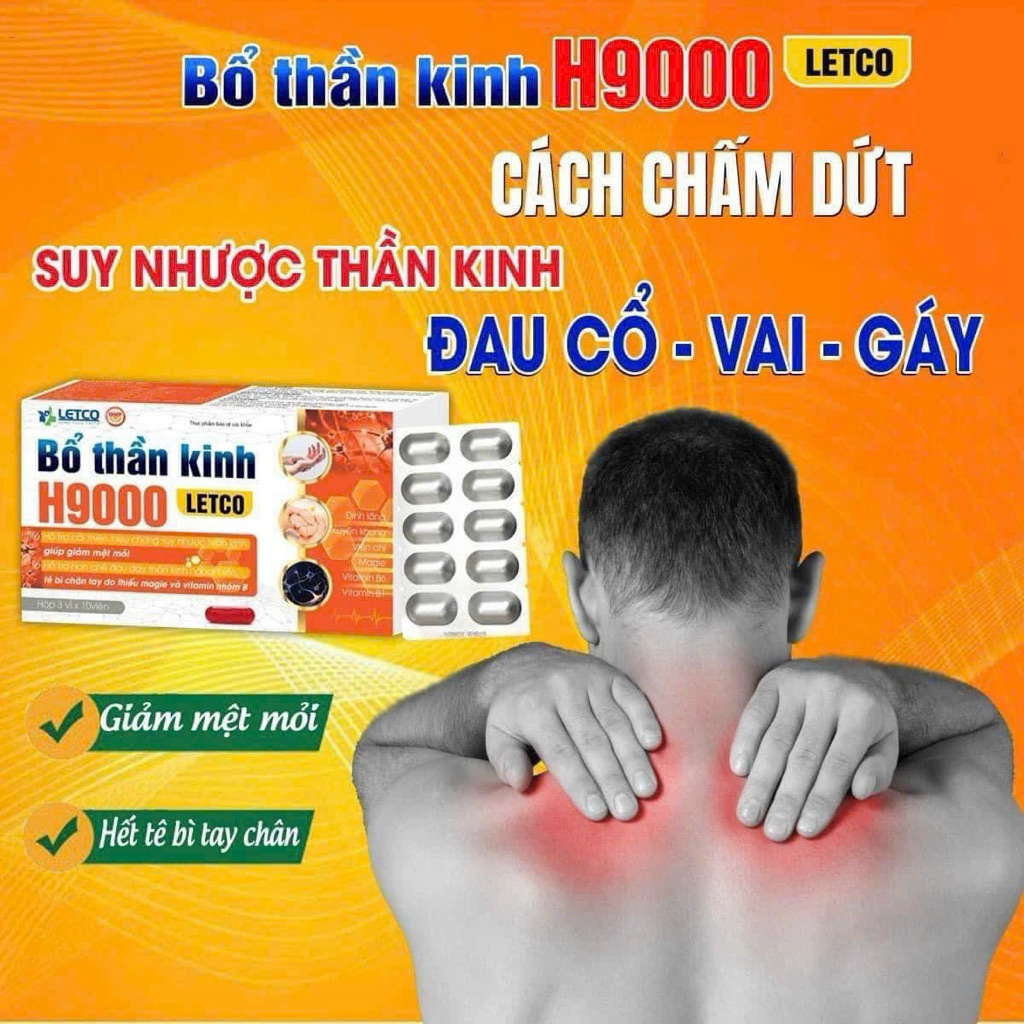 bổ thần kinh h9000