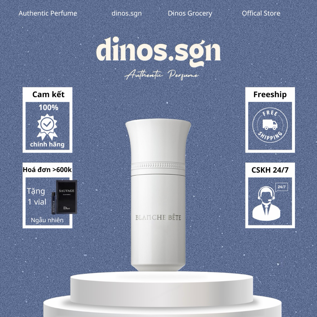 10ml Nước Hoa Blanche Bete Limited | Nước Hoa Chiết Authentic - Dinos.sgn