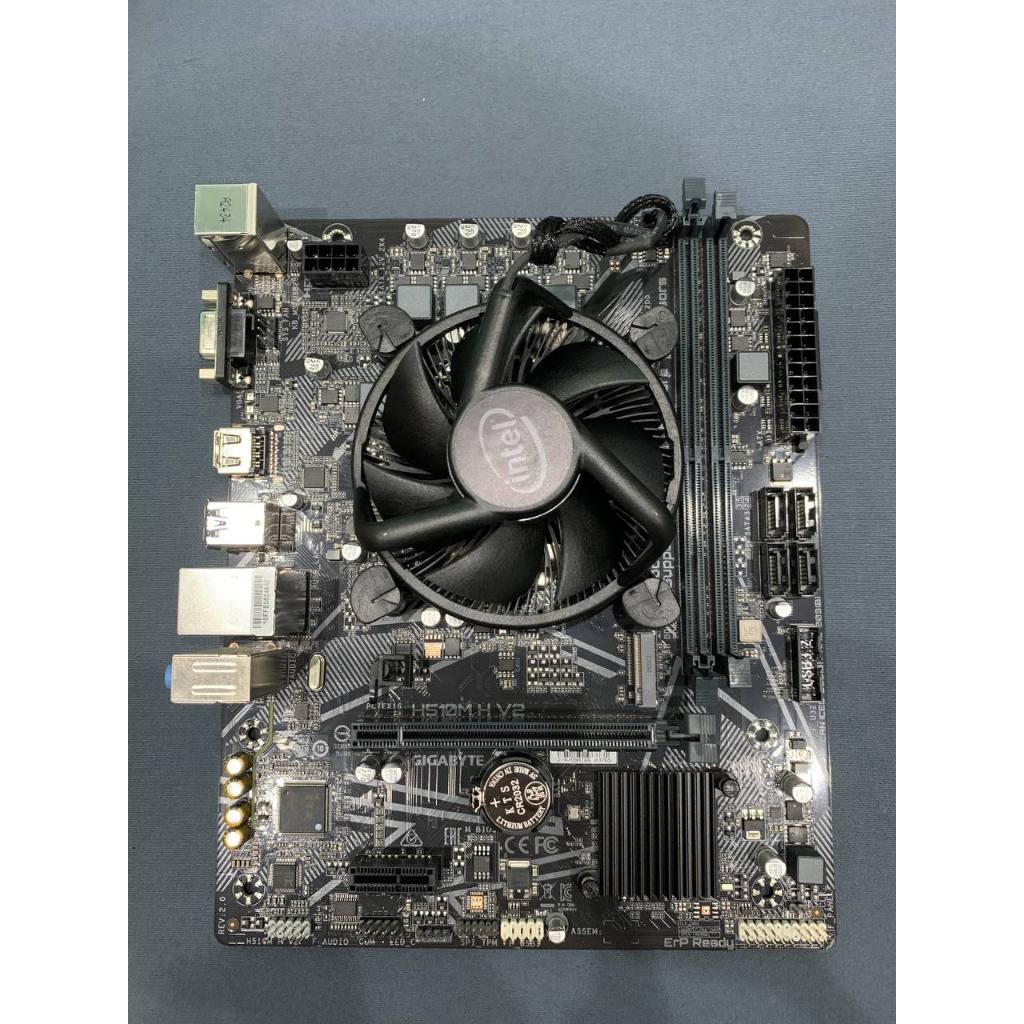 Combo main gigabyte H510M H V2 cpu i3 10105 ram 8gb ddr4 bus 3200