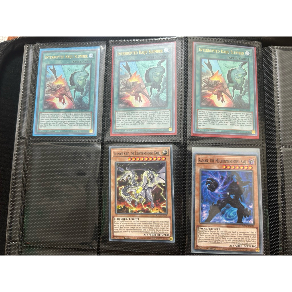 Set 5 Lá Thuộc Deck Kaiju [ Bài Yugioh Chính Hãng ]