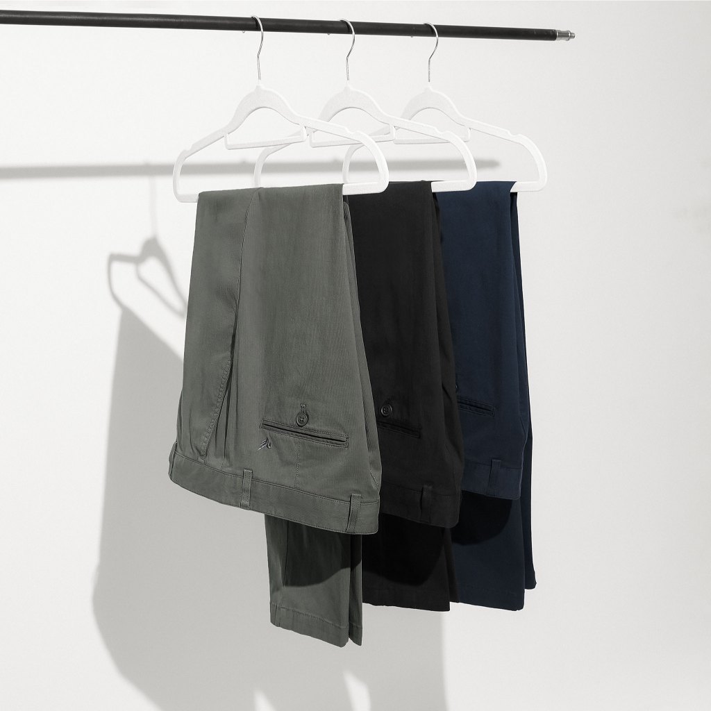 Quần kaki nam SLIMFIT CHINOS TORANO dáng basic túi chéo form chuẩn GABK014 | BigBuy360 - bigbuy360.vn