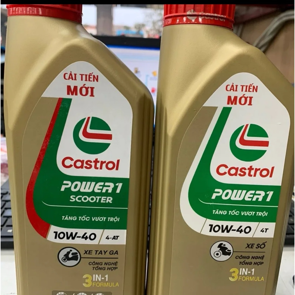 dầu nhớt Castrol xe ga - xe số 800ml