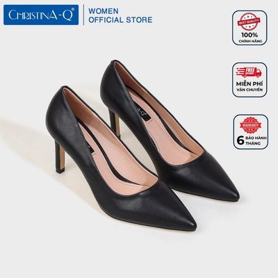 Giày Nữ Cao Gót Bít Mũi Nhọn CHRISTINA-Q GBN374