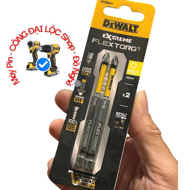 Mũi Vít PH2 DeWALT Chính Hãng