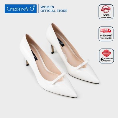 Giày Nữ Cao Gót Bít Mũi Nhọn CHRISTINA-Q GBN430H