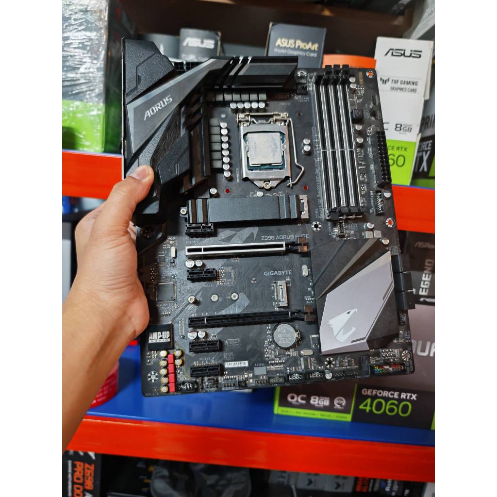 MAIN GIGA Z390 AORUS ELITE ĐẸP KENG