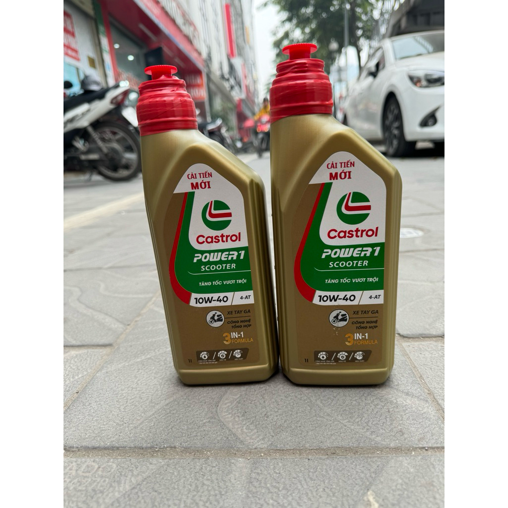 dầu nhớt xe ga Castrol 1L