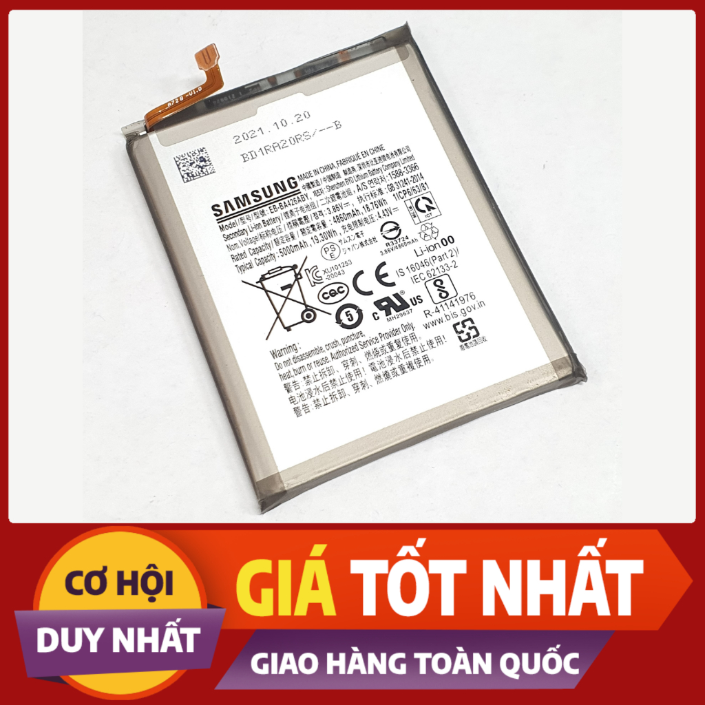 Pin EB-BA426ABY Samsung Galaxy A42 5G / A426 Zin tháo máy chính hãng