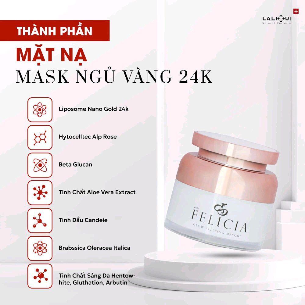 MASK NGỦ VÀNG 24K HỖ TRỢ DƯỠNG SÁNG ĐỀU MÀU DA | BigBuy360 - bigbuy360.vn