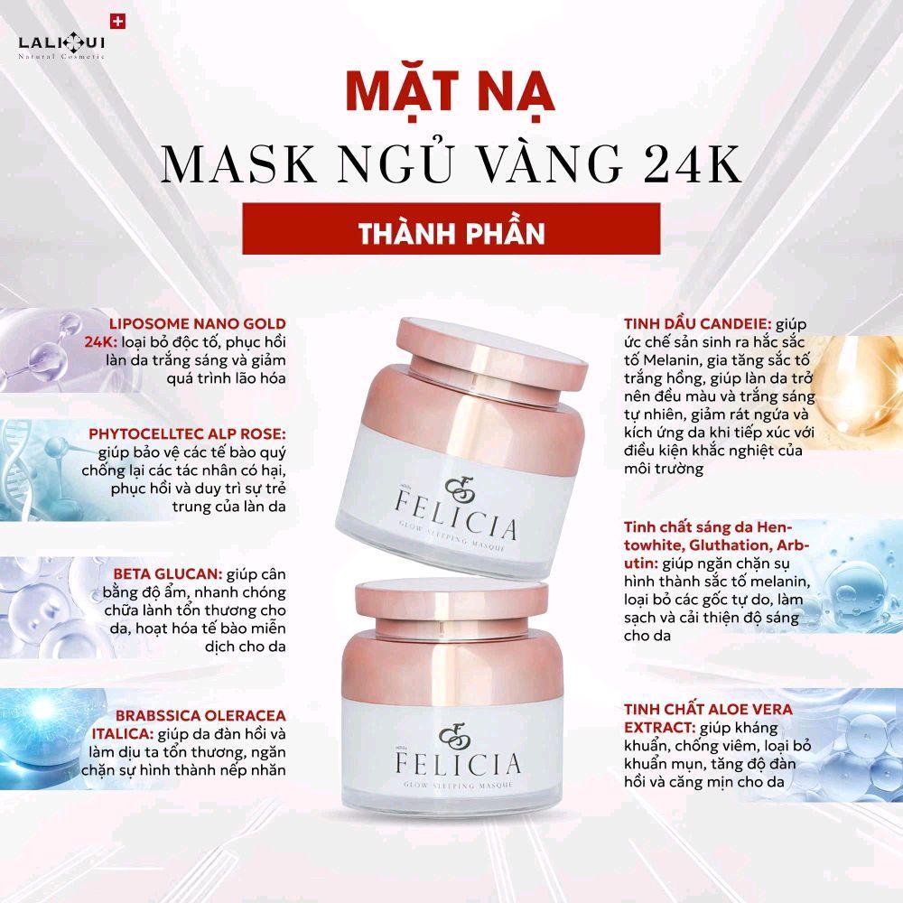 MASK NGỦ VÀNG 24K HỖ TRỢ DƯỠNG SÁNG ĐỀU MÀU DA | BigBuy360 - bigbuy360.vn