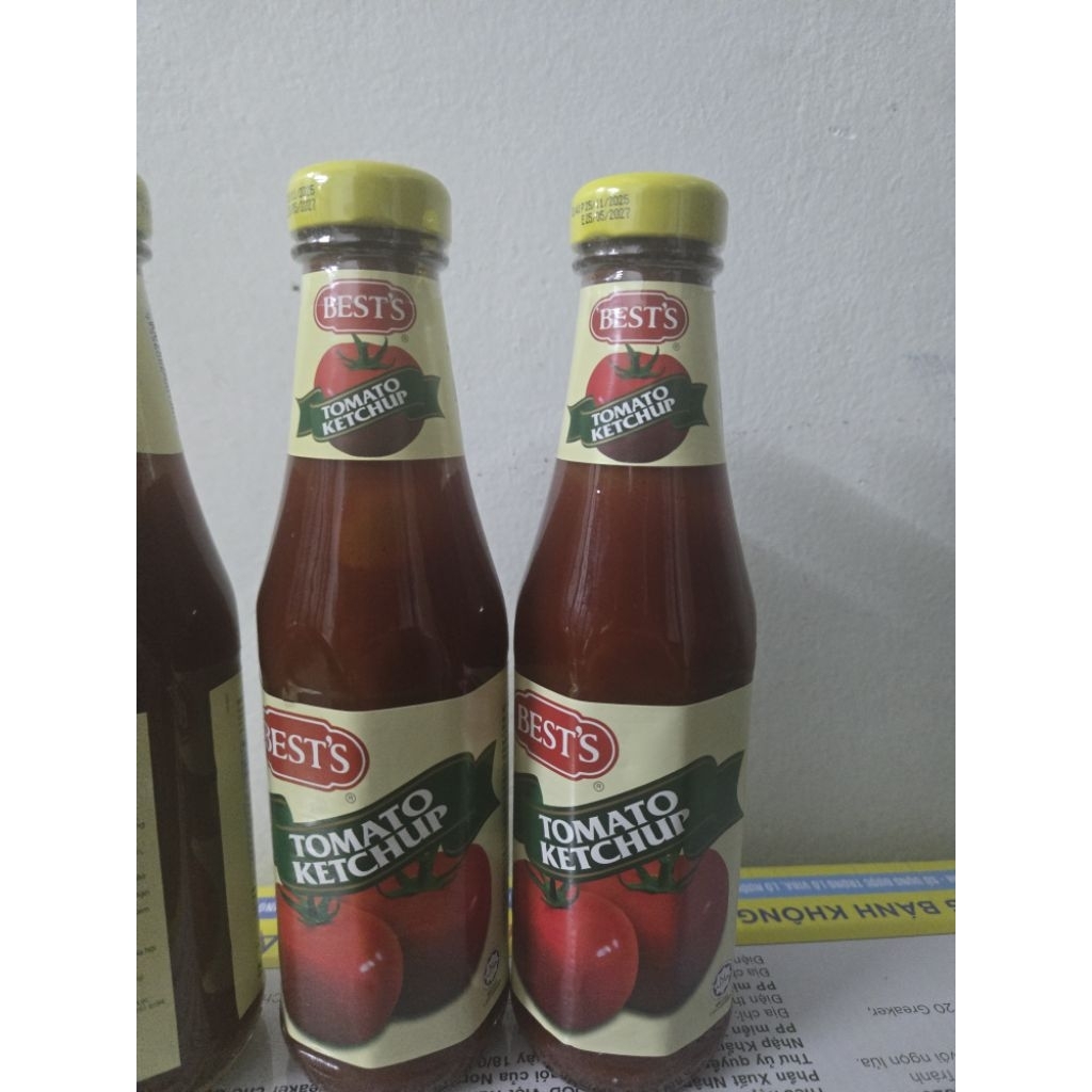 KETCHUP BEST’S 330g (Sốt cà chua) - Hàng nhập khẩu Malaysia