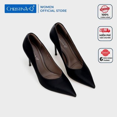 Giày Nữ Cao Gót Bít Mũi Nhọn CHRISTINA-Q GBN457I