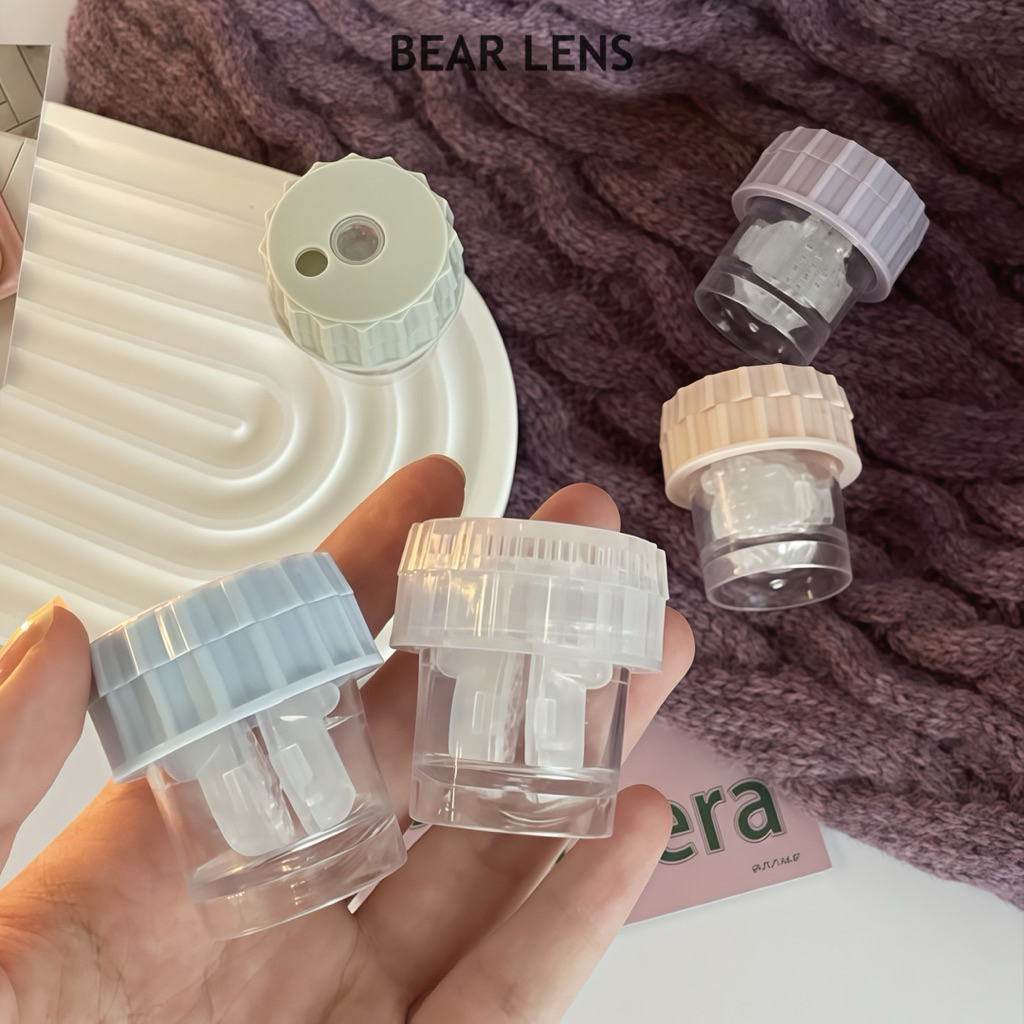 BEAR LENS Cốc Rửa Lens Vệ Sinh Làm Sạch Lens Thủ Công Tiện Dụng