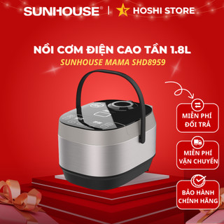  Nồi cơm điện cao tần 1.8L SUNHOUSE MAMA SHD8959 công nghệ IH cơm chín đều dẻo thơm bảo hành 2 năm 